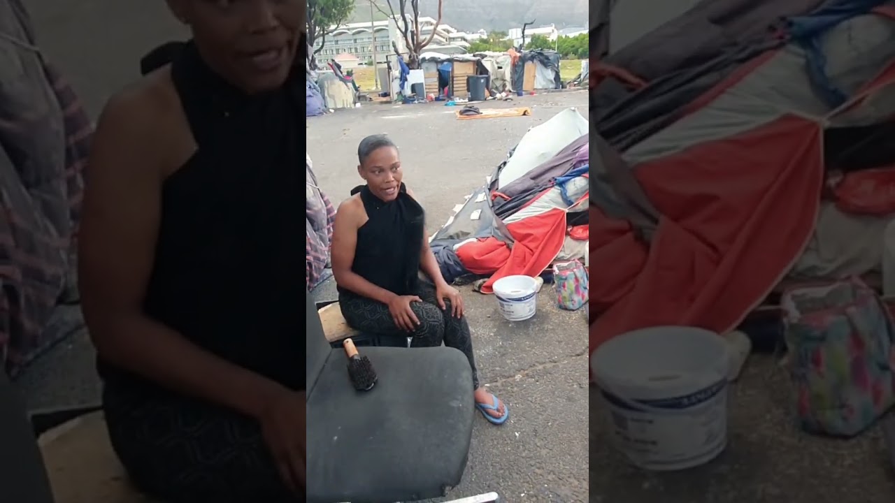 Living on the street in Capetown