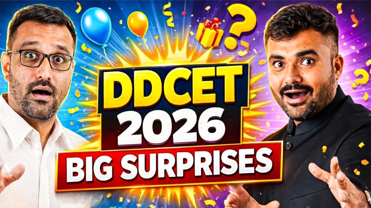 🔥DDCET - 2026 - 🔥BIG SURPISE 🔥FIRST TIME IN GUJARAT 🔥 TARGET 195+