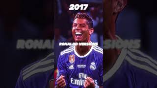 RONALDO VERSIONS 2008,2014,2016,2017 | EDIT | orquestra maldita - trashxrl | #edit #shorts #ronaldo Resimi