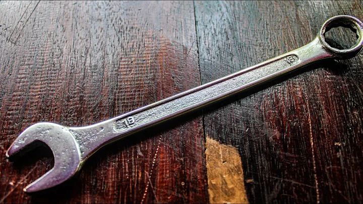 RUSTY COMBINATION WRENCH RESTOREATION +DIY NICKEL PLATING  AND RESTORATION ETC.