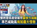 雙熱帶低壓發展中「最快今成颱」路徑預測曝！王淑麗示警：準巴威颱風「強度很強」宛如龐大怪物｜20260702【淑麗氣象讚】