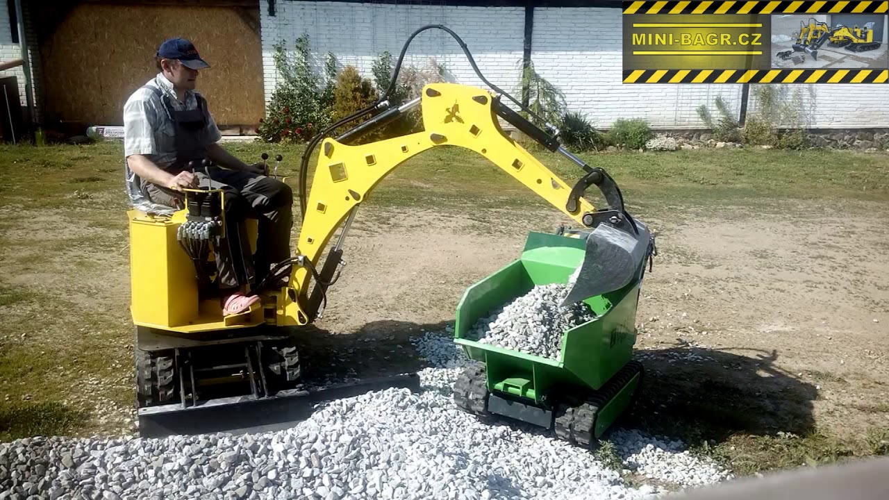 Mini-bagr.cz PH400 - bucket 80cm