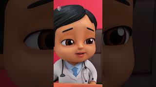 Main Doctor Hoon, मैं डॉक्टर हूं, Hindi Nursery Video #shorts #kidsrhymes #preschool #cartoon #viral