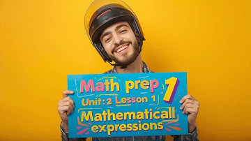Math Prep 1 – Unit 2 Lesson 1 | Mathematical Expressions ماث أولي اعدادي 2026❤️‍🔥