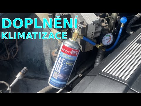 Jak si DOMA naplnit klimatizaci za 350 Kč