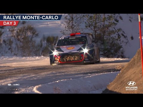 Rallye Monte-Carlo Day Three - Hyundai Motorsport 2017