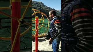 Arm Wheel Helicopter Round Gym Exercise at Rotary Joggers Park & Open Gym Nainital Uttarakhand