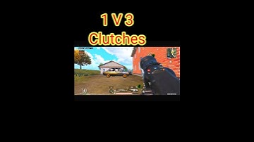 1V3 Best Clutches Day--1 To 9 🇮🇳  Gold To Conqueror Push In BGMI FPP SQUAD C3S7 #shorts