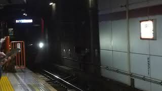 都営地下鉄浅草線 5500形5505F急行「羽田空港行き」浅草橋駅到着