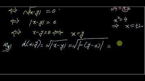 #MTH405 Lecture 26 Part 3 absolute and radical metric
