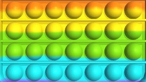 Pop it fidget 3D Gameplay, Very relaxing and satisfying All Levels Gameplay Walkthrough Android iOS