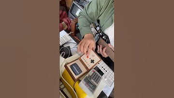 Tiny Chiptune jam on OP-1F with controller and Love Hulten pixel vision with Stepper GBA software!