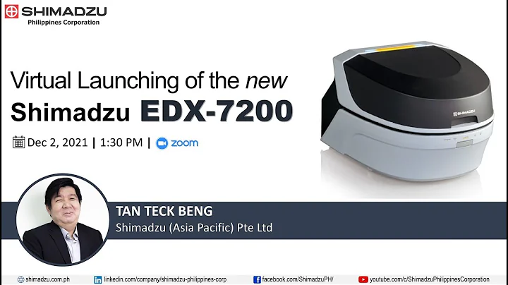 Virtual Launching of Shimadzu EDX 7200