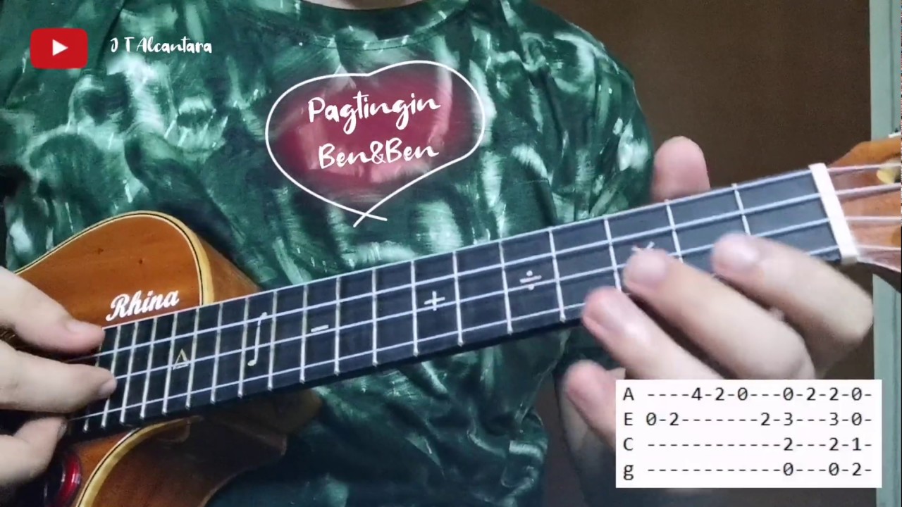 Pagtingin (Ben&Ben) Ukulele fingerstyle with tabs YouTube