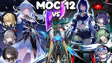 E0S1 Jingliu Hypercarry ❌ E0S1 Acheron | Memory of Chaos 12 vs Adventurine - (Honkai Star Rail 2.1)