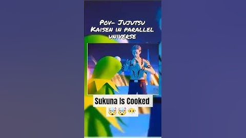 Jujutsu Kaisen in parallel universe ||  #anime #animemomentos #animeshorts #Jujutsu kaisen #sukuna