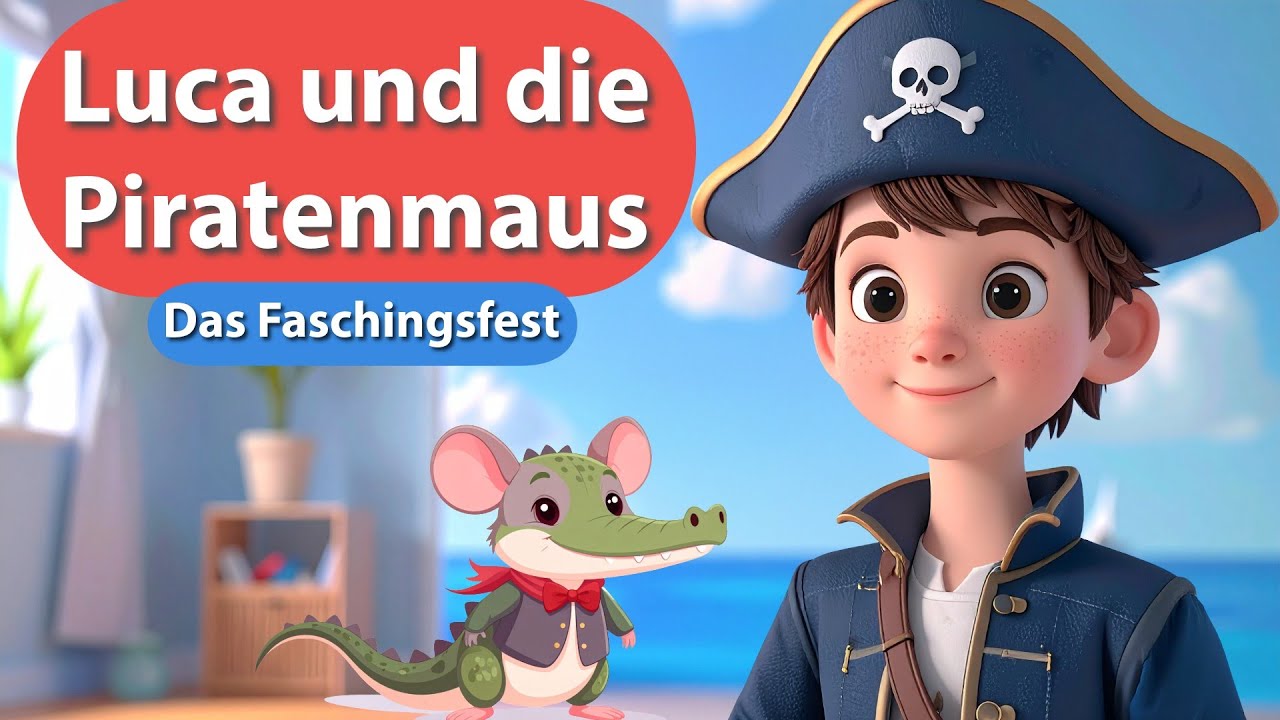 Luca und die Piratenmaus | Das Faschingsfest | Hörbuch für Kinder Teil 5
