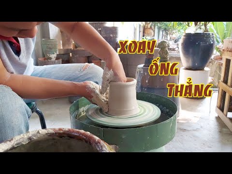Video Vườn Nhà Gốm - Seri103 | Hướng dẫn làm gốm #7 - Xoay... - youtube