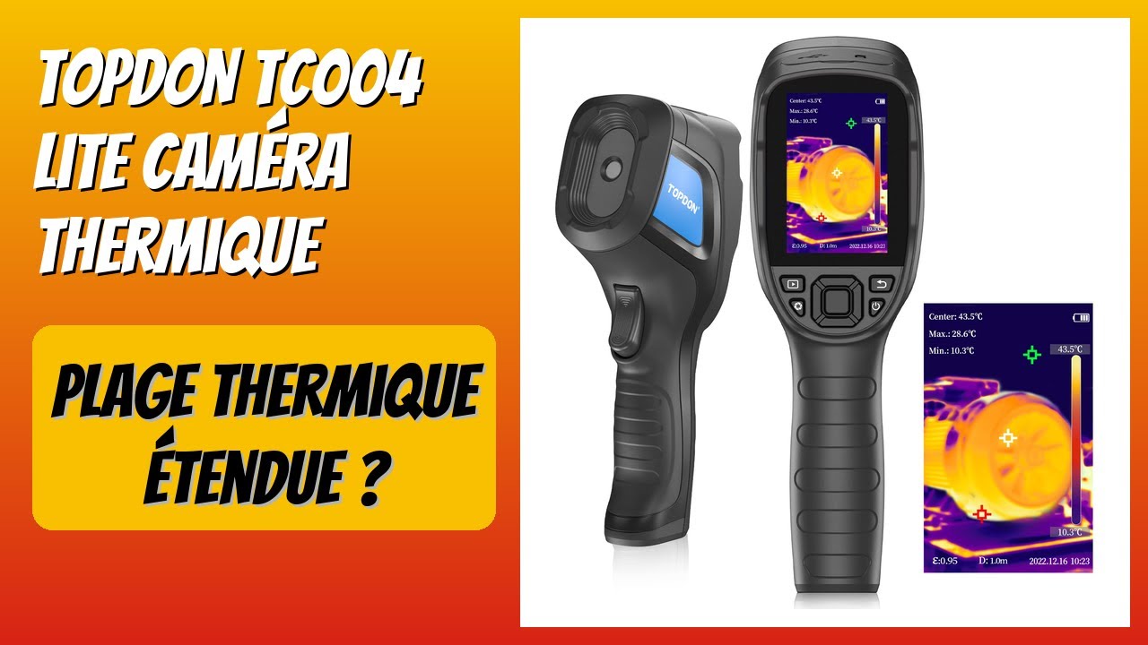 AVIS (2026) : TOPDON TC004 Lite Caméra Thermique. DÉTAILS