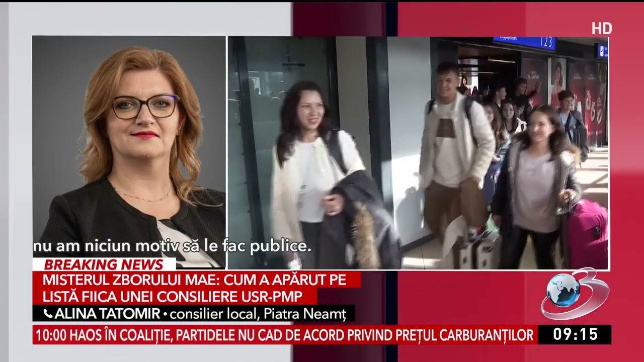 Misterul zborului MAE: Cum a apărut pe listă fiica unei consiliere USR-PMP