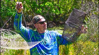 3 Types of CRAWFISH TRAPS and How to Use Them!