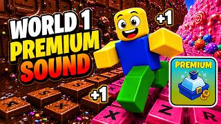 PREMIUM KEYS +1 Speed Keyboard Escape Candy & Chocolate World 1 Stage