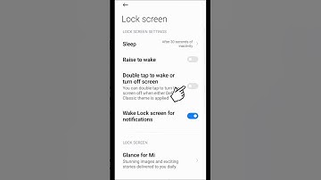👍😊How to enable double tap to on screen in mi redmi 9 power😍😍
