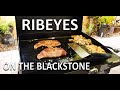 Ribeyes on the Blackstone 22" Griddle | COOKING WITH BIG CAT 305