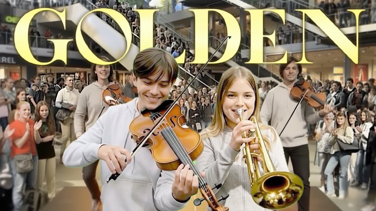 Golden Huntrix Flashmob | KPop Demon Hunters in Public