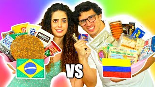 PROVANDO DOCES COLOMBIANOS VS BRASILEIROS PELA PRIMEIRA VEZ! Quem ganhou?