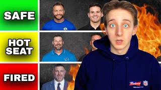 NFL Head Coach Hot Seat Tier List