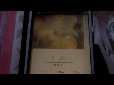 【ポケモンgo】イーブイ進化先決定方法