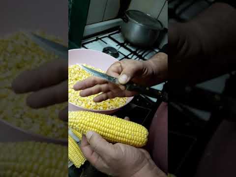 Como Desgranar Elote