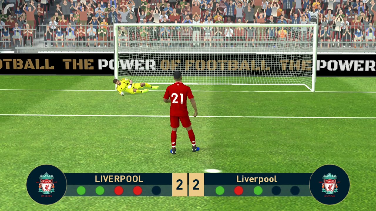 Серия пенальти за Gold Ball Legends. Pes 2019 mobile