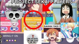 types of project sekai players (insanity)