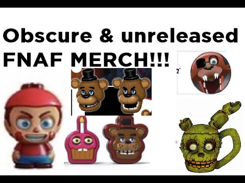 The Most OBSCURE FNAF MERCH (Part 1) | Five Nights at Freddy's - YouTube