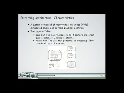 NewsReader Distributed Architecture
