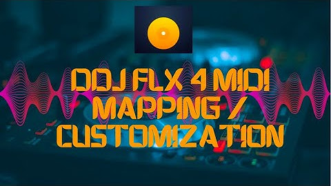 DDJ FLX 4 customization tutorial with MIDI mapping and more controls (using Djay app)