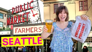 Let's Visit PIKE PLACE MARKET | All Our Favorite Seattle Treats!!!