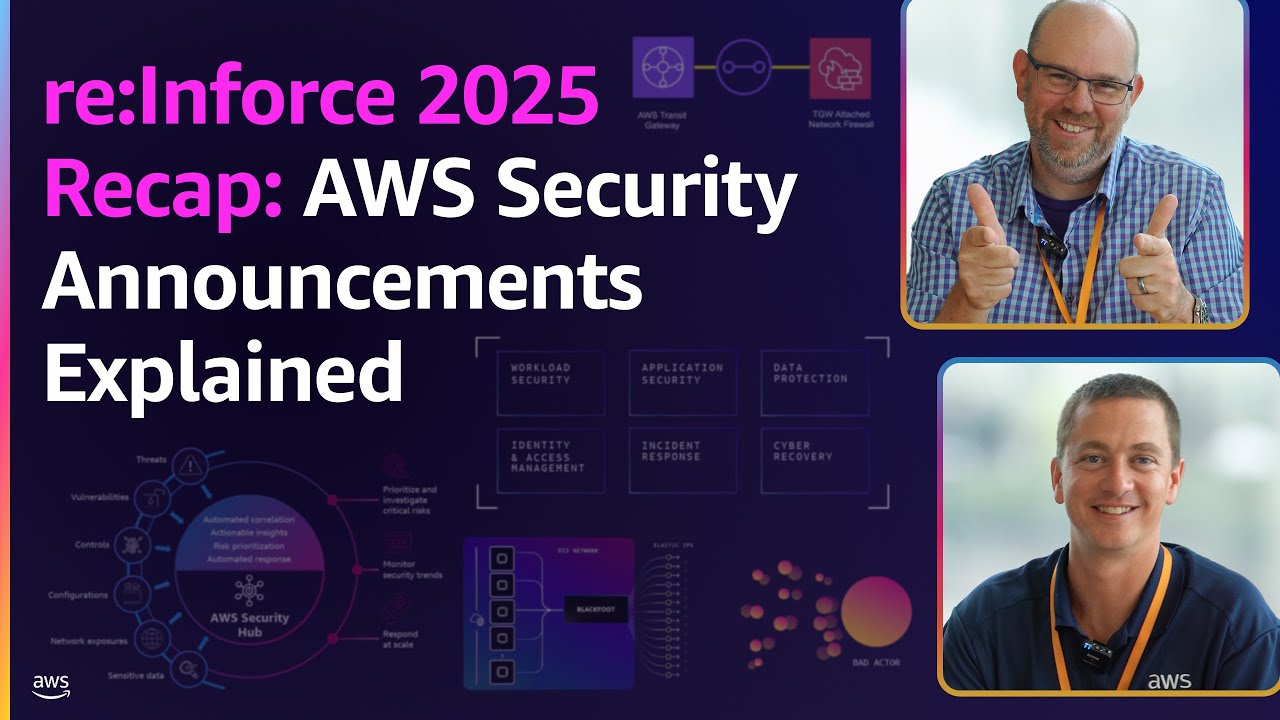NEW AWS Security Features Explained | re:Inforce 2025 Updates | AWS Events