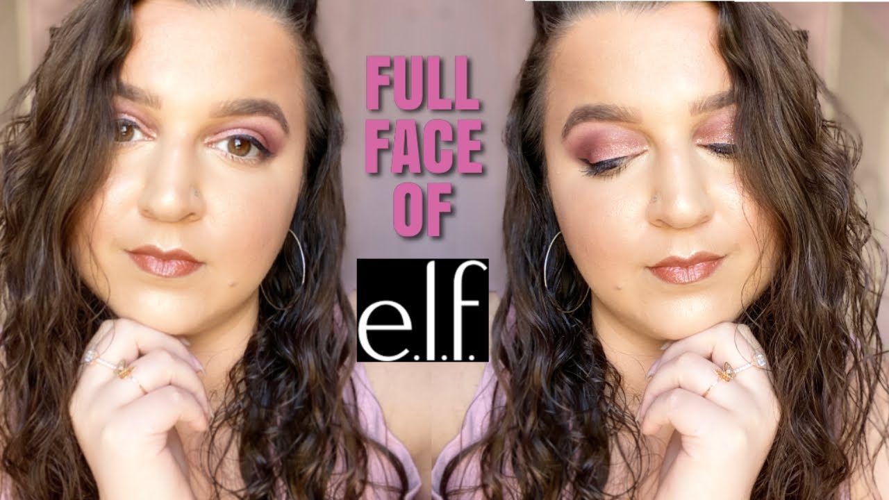 Full Face of ELF Cosmetics 🧝‍♀️ YouTube
