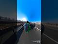 Speed Run 😈 #ninja #zx6r #shorts #shortvideo #ytshorts #trending #biker #bike #loud #fast #sports