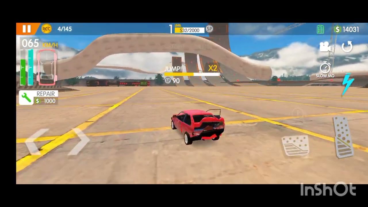 Seven new sports car drive to crushed and death arena