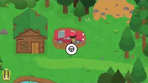 Sneaky Sasquatch Treasure Map Piece- Race track