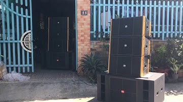 Dàn âm thanh sân khấu khủng giá 92 triệu array 40 về Đồng Nai. Có hỗ trợ trả góp. LH: 0961237129