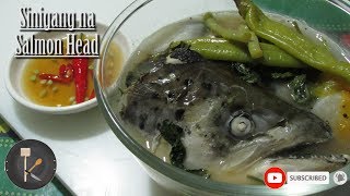 Sinigang na salmon head