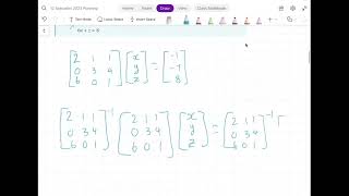 7E   Solving Systems Of Linear Equations with TI Nspire