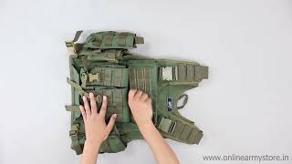 Dark OG Tactical Utility Vest – Premium Adjustable Combat Vest | Online Army Store