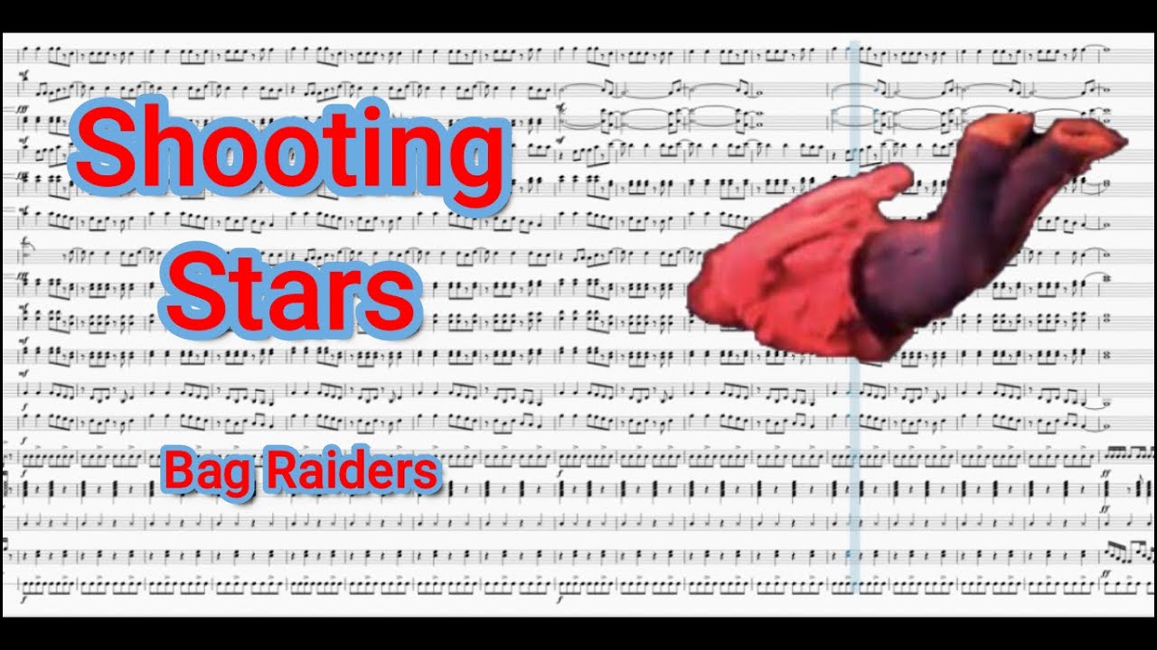 "Shooting Stars" Bag Raiders Full Marching Band Arrangement YouTube
