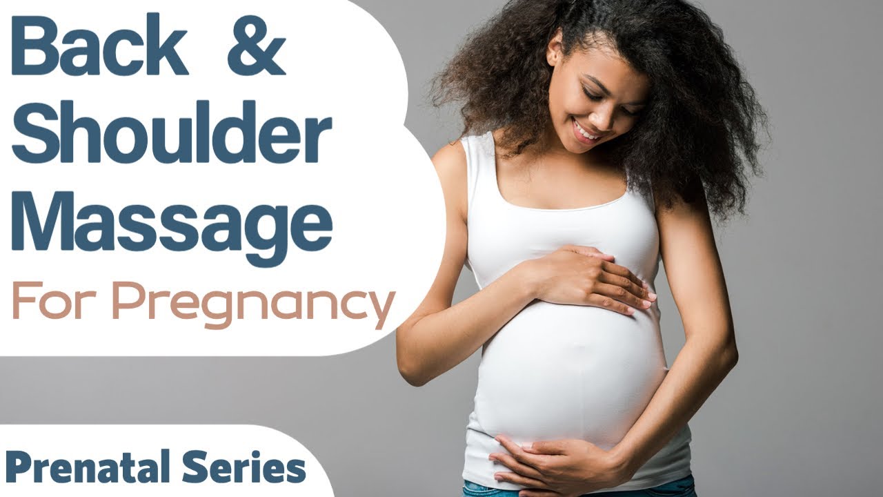 Pregnancy Massage Tutorial: Back and Shoulders in Side Lying - YouTube